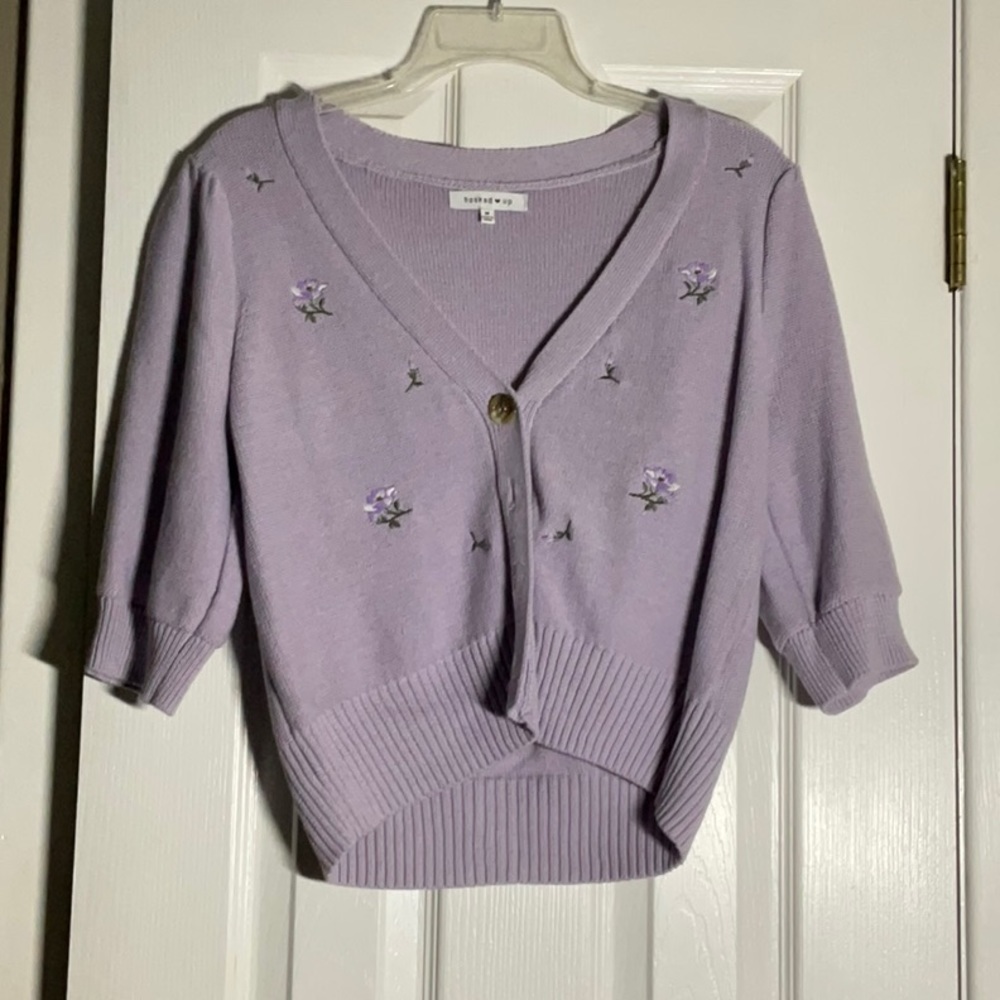 Lavender sweater